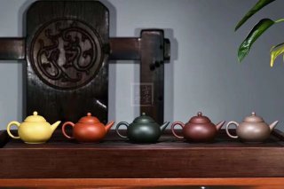 《五色土》綠泥，朱泥，紫泥，青灰泥，段泥純手工宜興紫砂壺茶具水平茶壺